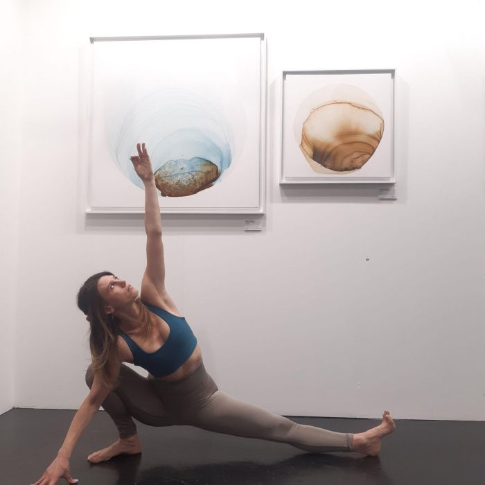 Yoga in der Kunstgallerie – ein besonderes Erlebnis